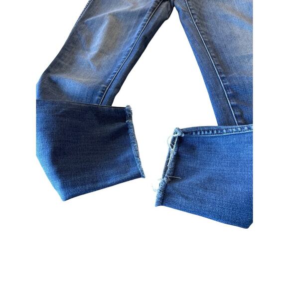 Madewell 10" High-Rise Skinny Crop Jeans: Button-Front TENCEL™ Denim Editn - 25 - Picture 6 of 12